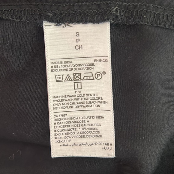 Old Navy Black Dress Size Small sleeveless - Picture 7 of 7